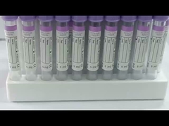 Tubo di raccolta del sangue sterile per acido etilenodiaminetetraacetico disodico