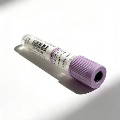 Lavender Top EDTA Tubes with Push-Down Closure: Enhanced Safety for High-Volume Collections