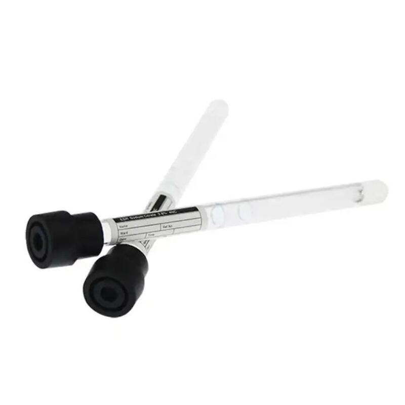 Black 1.28ml Sodium Citrate 1:4 Vacuum Collection Tube, can be directly used for machine testing