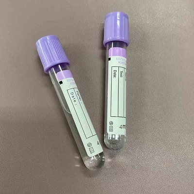 Metropolitana degli ED della raccolta del sangue di vuoto con il cappuccio porpora 1ml - 10ml
