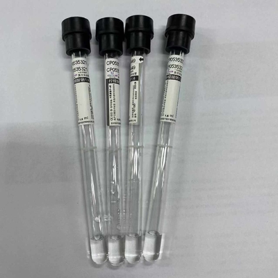 sodio 1.6ml citrato la plastica di vetro nera dei tubi a vuoti di esr