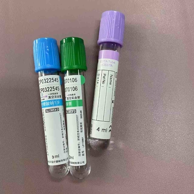 Plasma superiore blu 1.8ml di plastica di vetro - 8ml della metropolitana del citrato di sodio