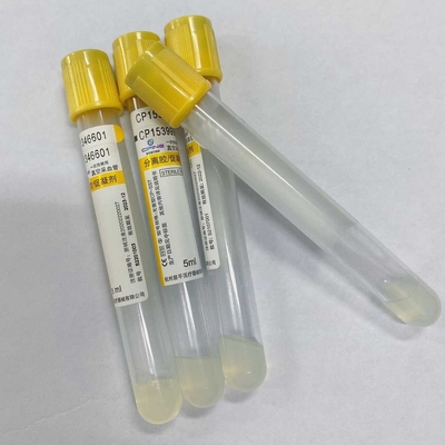 cappuccio di giallo della metropolitana della raccolta del sangue dell'attivatore del grumo del gel di 5ml SST