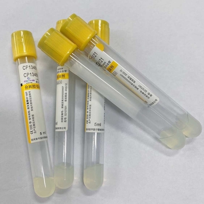 Giallo additivo della metropolitana della raccolta del sangue dell'attivatore del grumo del gel