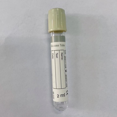 Metropolitana 1 dell'eparina degli ED del fluoruro di sodio di Grey Cap Glucose Tube With - 10ml