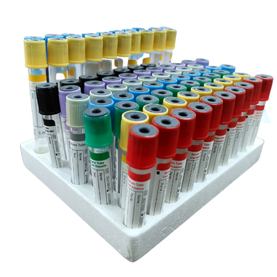 ESR Provetta per prelievo di sangue sottovuoto Vetro monouso PET EDTA Plain Gel Eparina