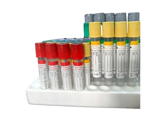 K2 K3 Provette di raccolta per analisi del sangue sottovuoto Usa e getta Lab Pet Glass Edta