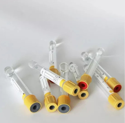 OEM 3ml - metropolitana eliminabile medica della raccolta del sangue di vuoto 10ml con la cima gialla