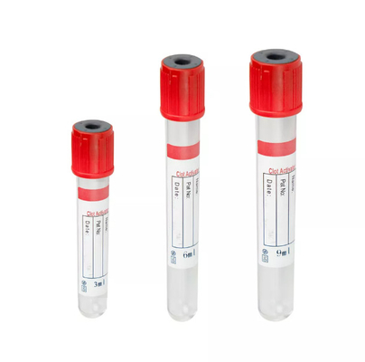 Vetro medico Pro tubo di coagulazione tubo di raccolta del sangue usa e getta