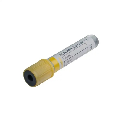 6 ml tubo di attivazione del gel e del coagulo tubo di raccolta del sangue a vuoto giallo superiore