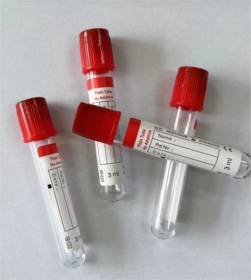 Parete interna liscia del tubo impedisce l' attaccamento delle cellule del sangue nel tubo di raccolta del sangue a vuoto 1ml-10ml