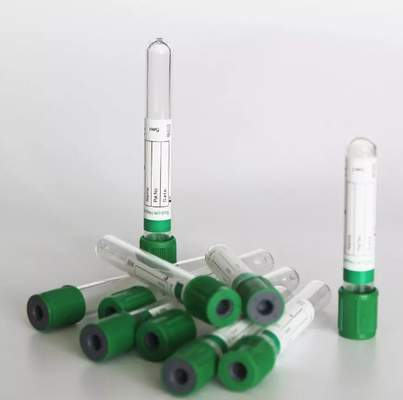 Tubo di raccolta del sangue a vuoto di dimensioni personalizzate per test di chimica di routine Tubo di litio eparina