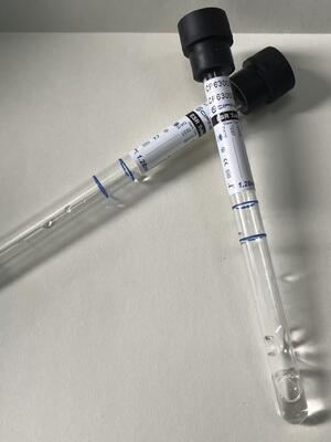 Tubo a vuoto ESR da 8*120 mm con citrato di sodio al 3,8% (ratio 4:1)