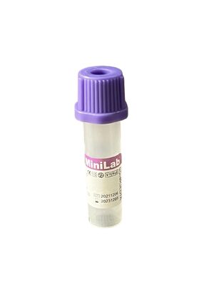 Provette pediatriche per la raccolta di sangue capillare con EDTA a micro-volume